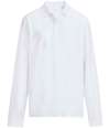 04441 Pacific LSL SOL'S Unisex Pacific Long Sleeve Piqué Polo Shirt White colour image